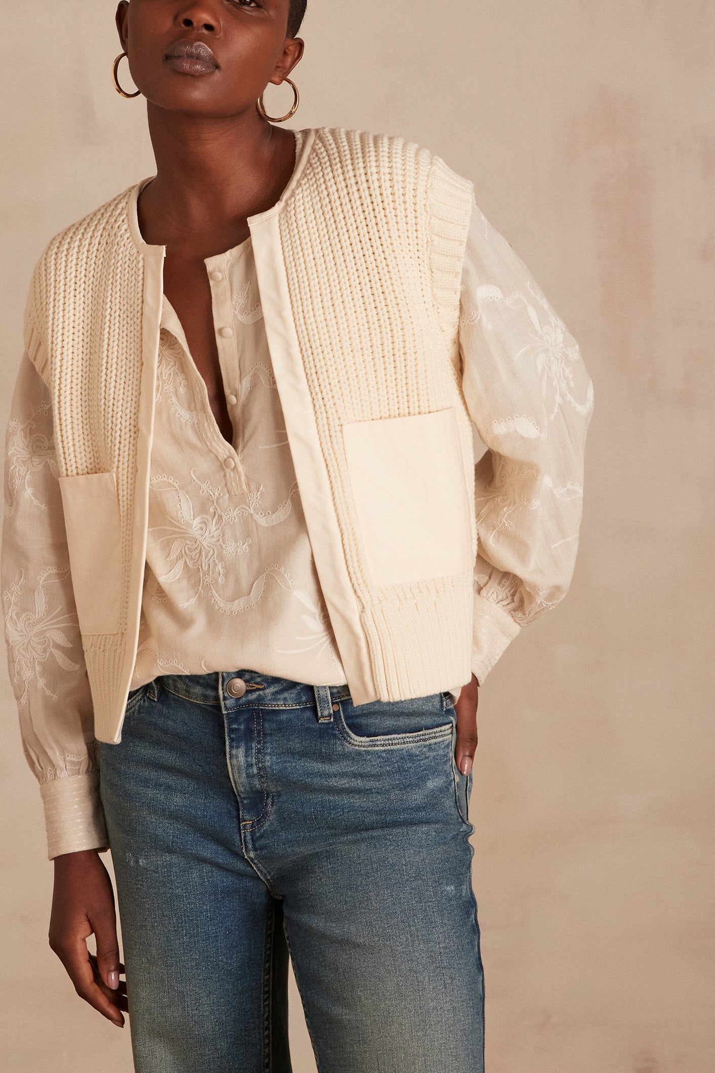 Gilet sans manches Laurena Faume - seconde main