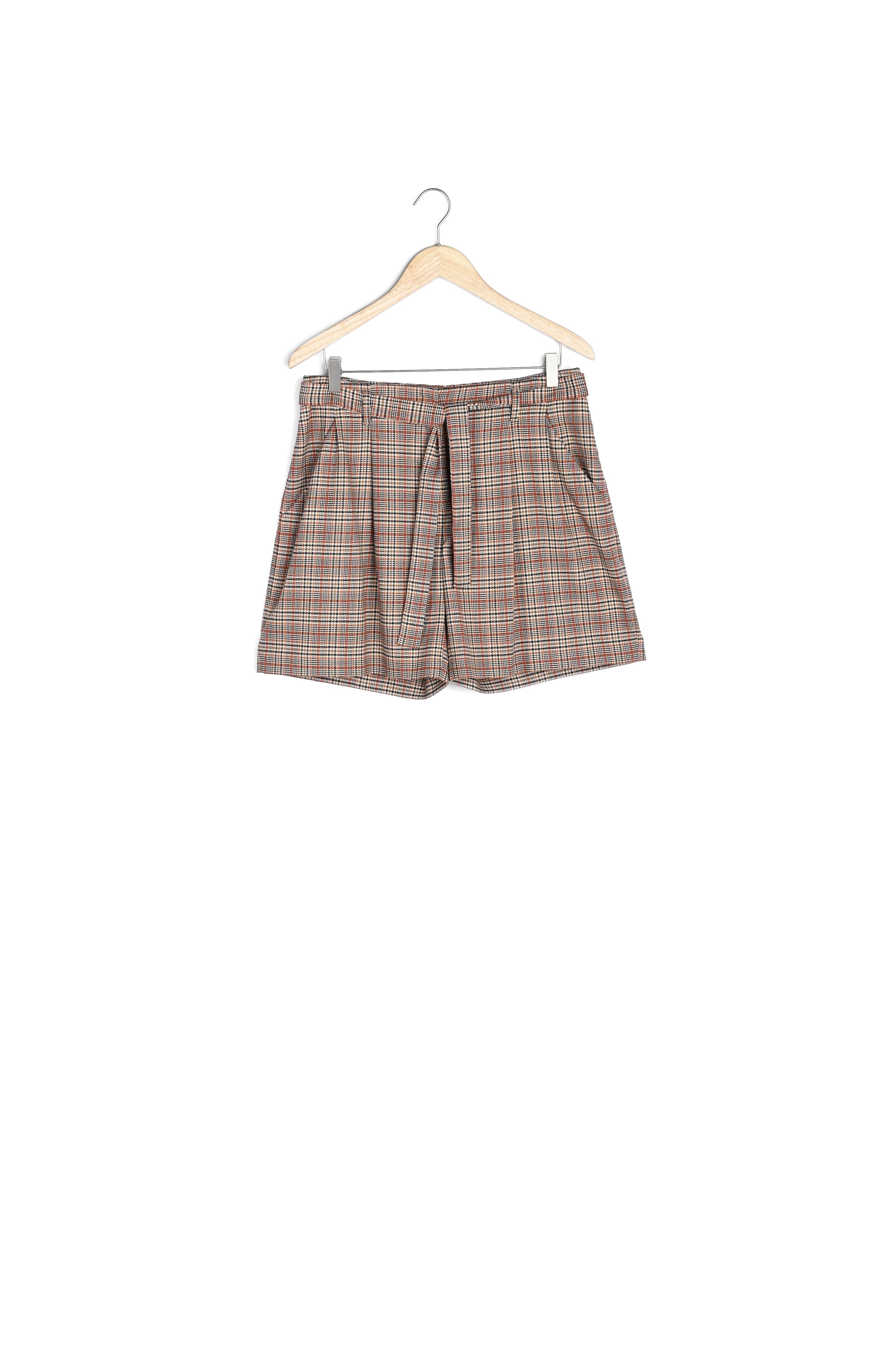 Short à carreaux Eros Faume - seconde main