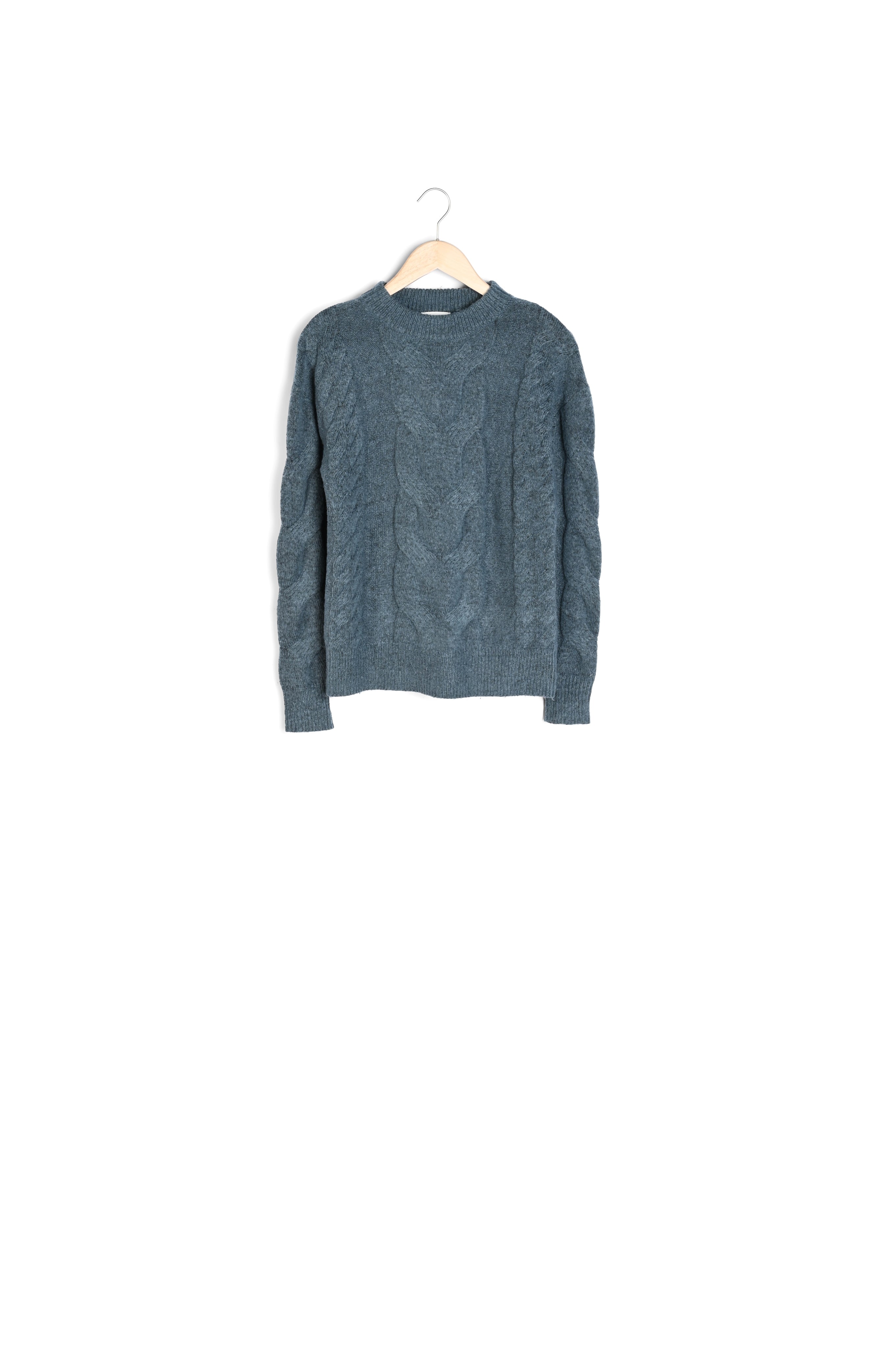 Pull bleu pétrole Bulle Faume - seconde main