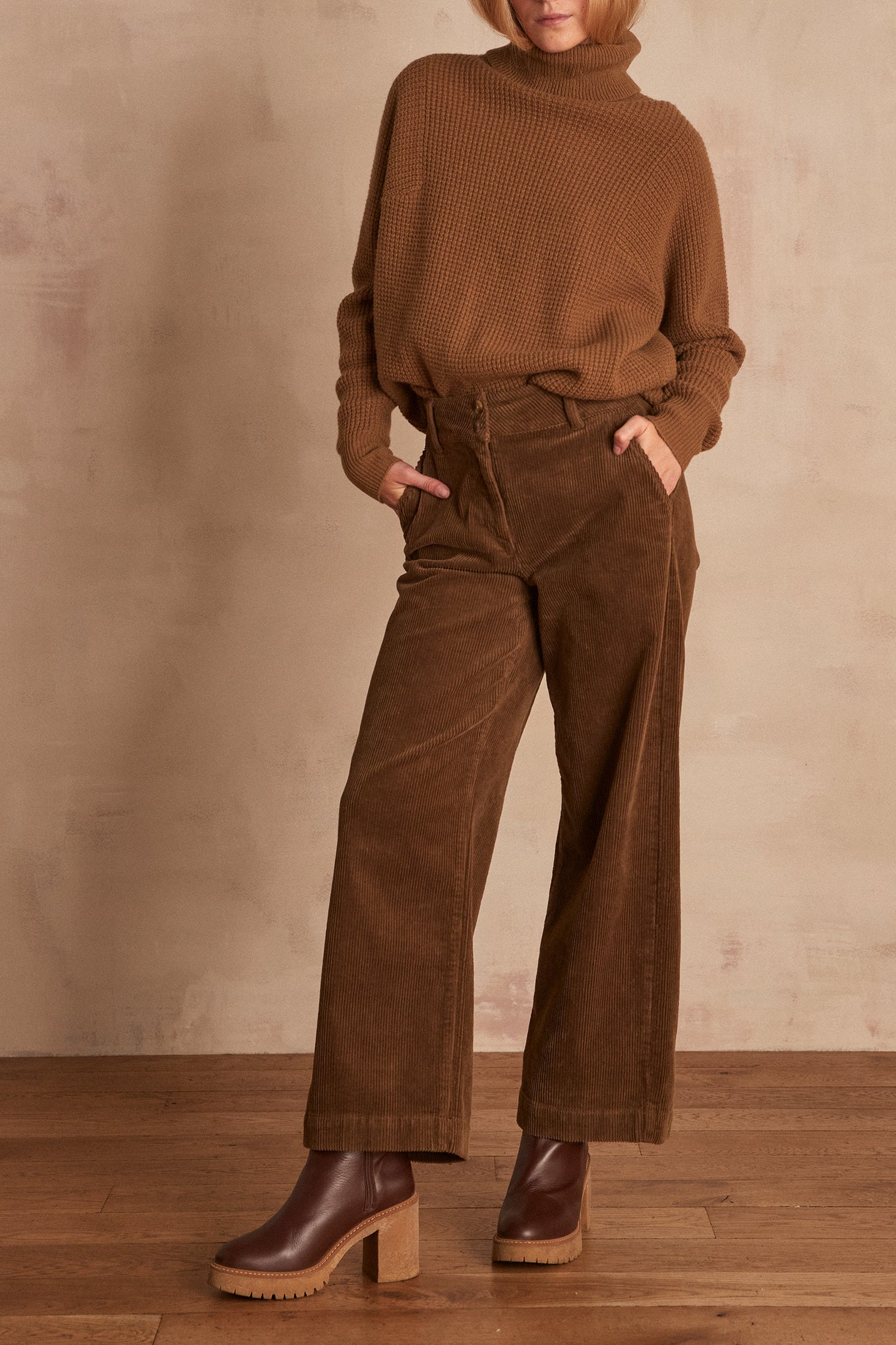 Pantalon large VERO Faume - seconde main