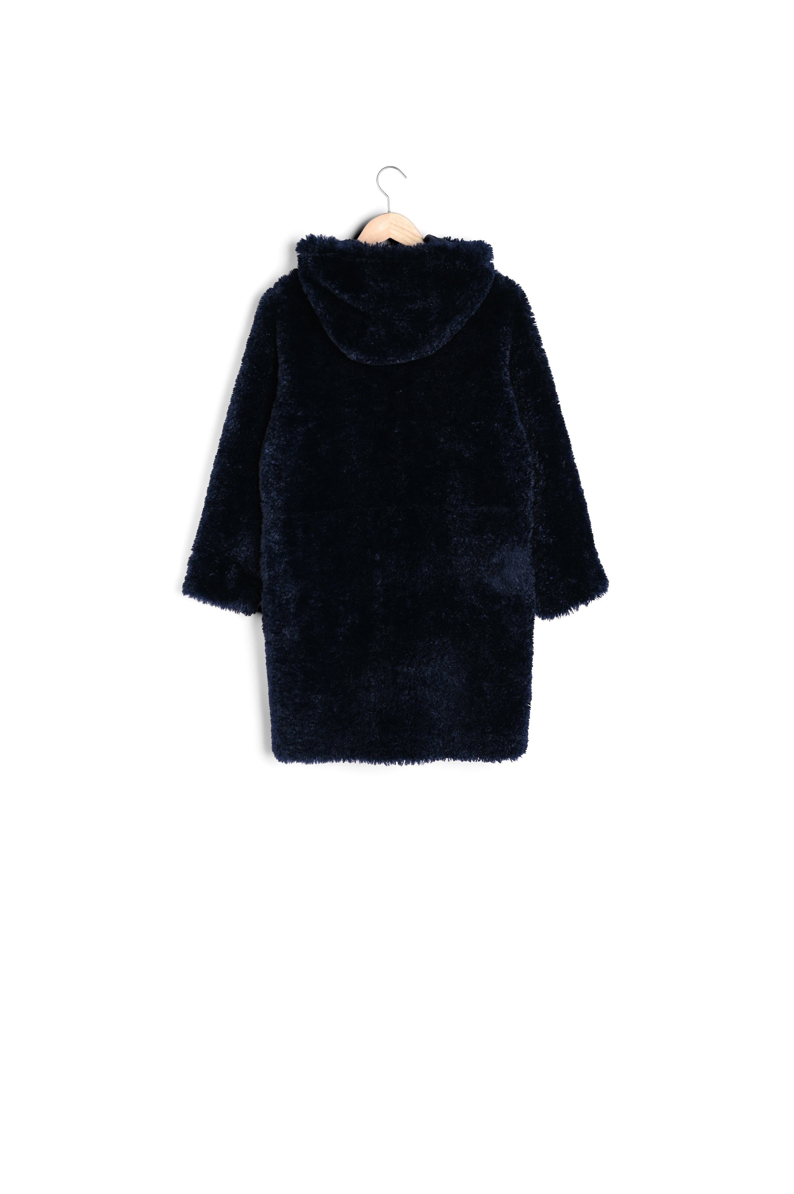 Manteau en fausse fourrure marine Magnolia Faume - seconde main