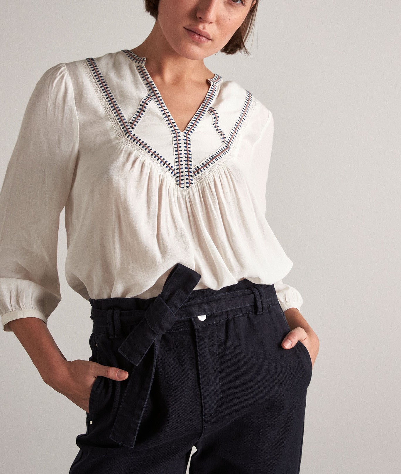 Blouse Theodora Faume - seconde main