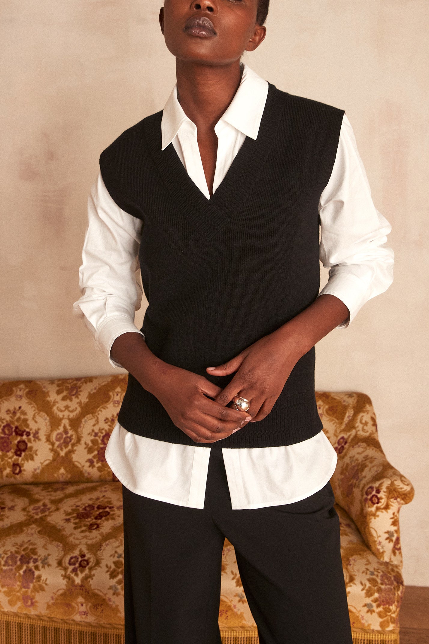 Pull sans manches Ariane Faume - seconde main