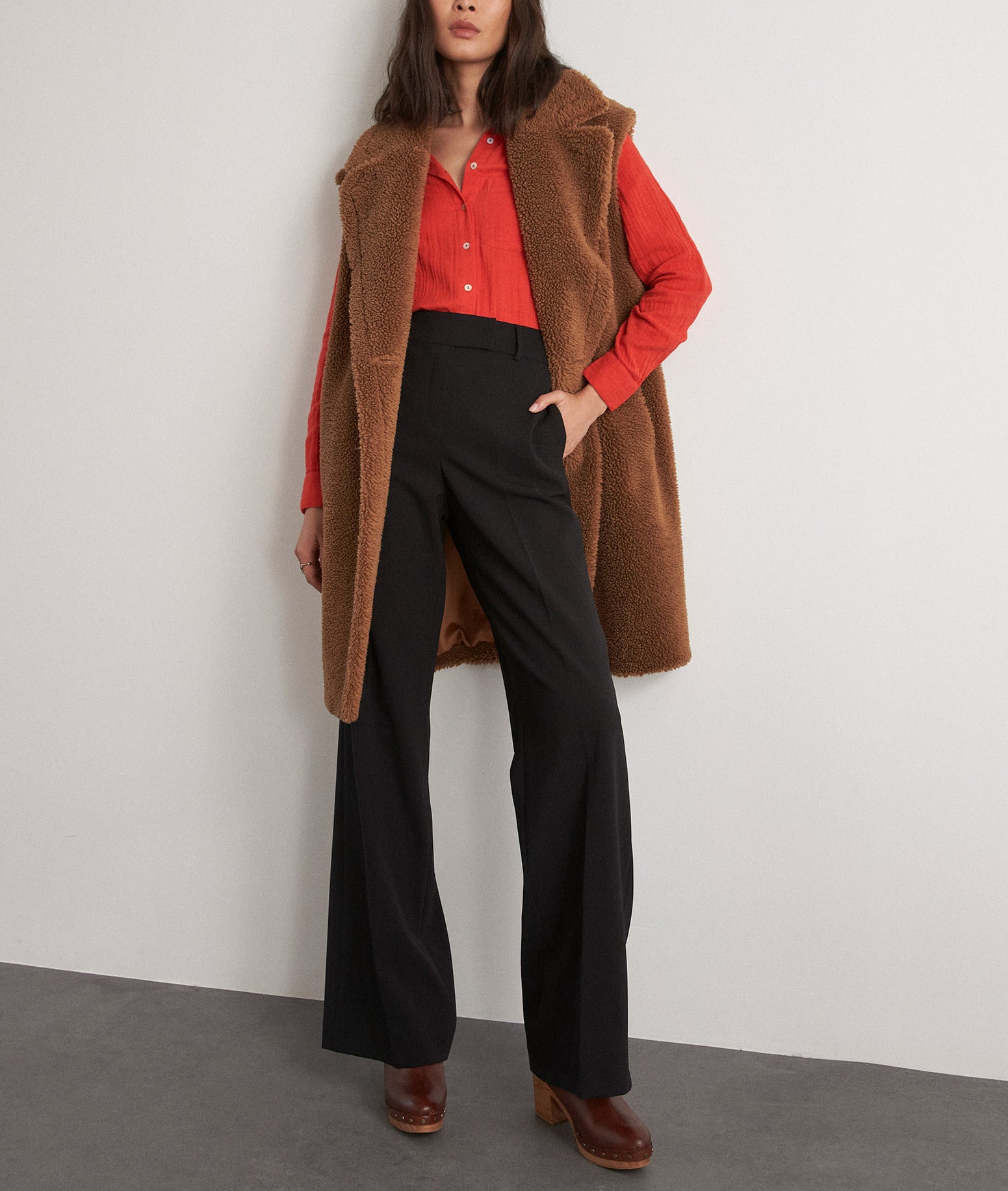 Manteau sans manches Ruben Faume - seconde main