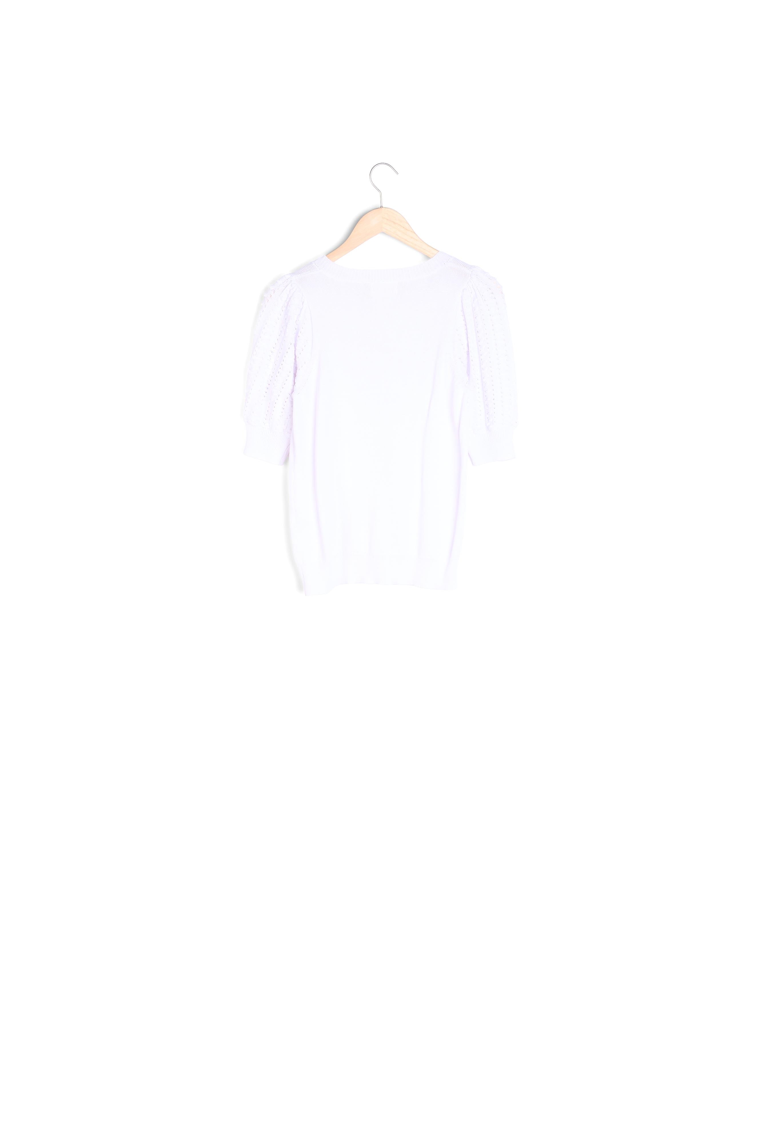 Pull à manches courtes blanc Phoenix Faume - seconde main