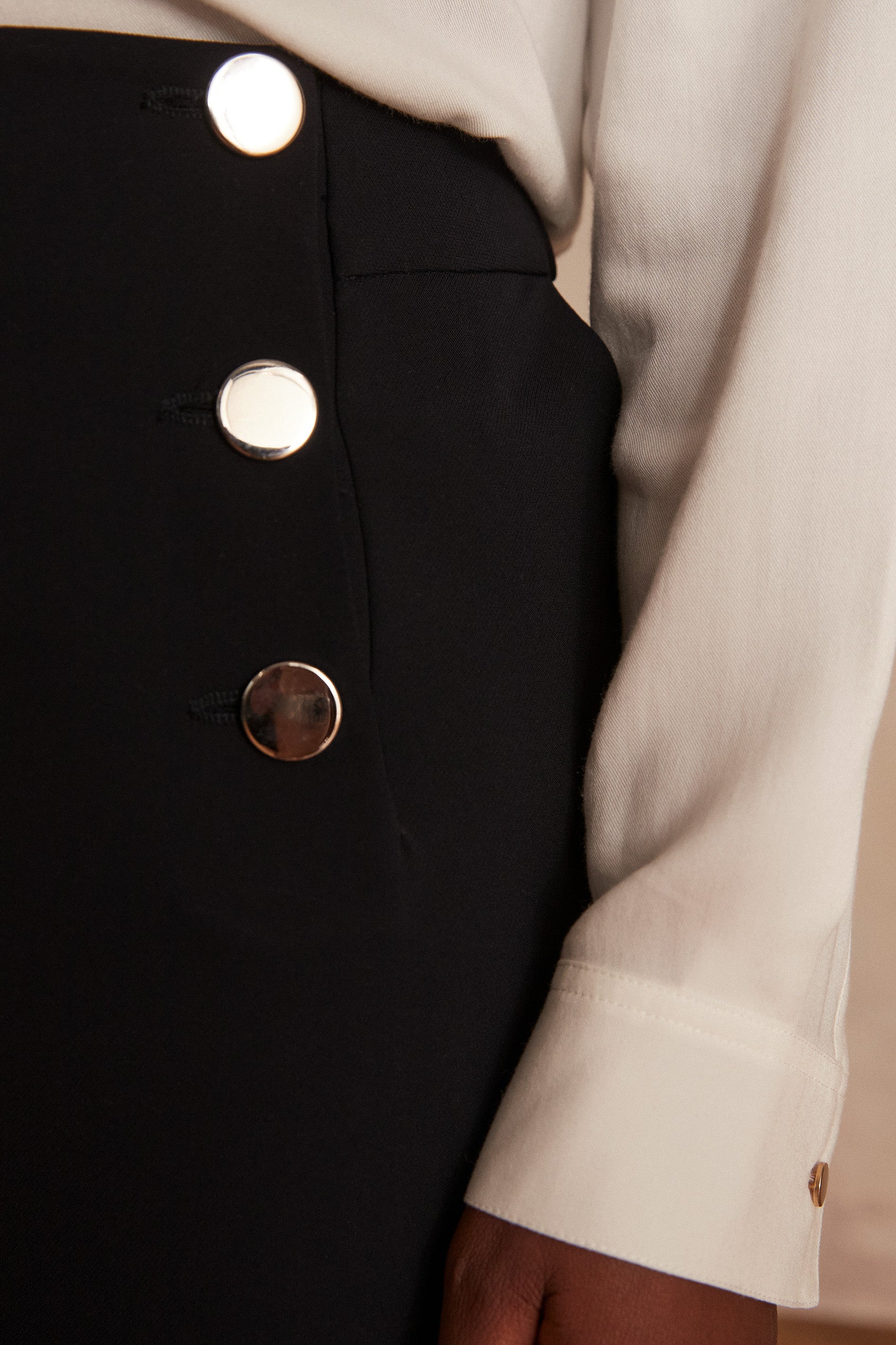 Pantalon à pont Hubert Faume - seconde main