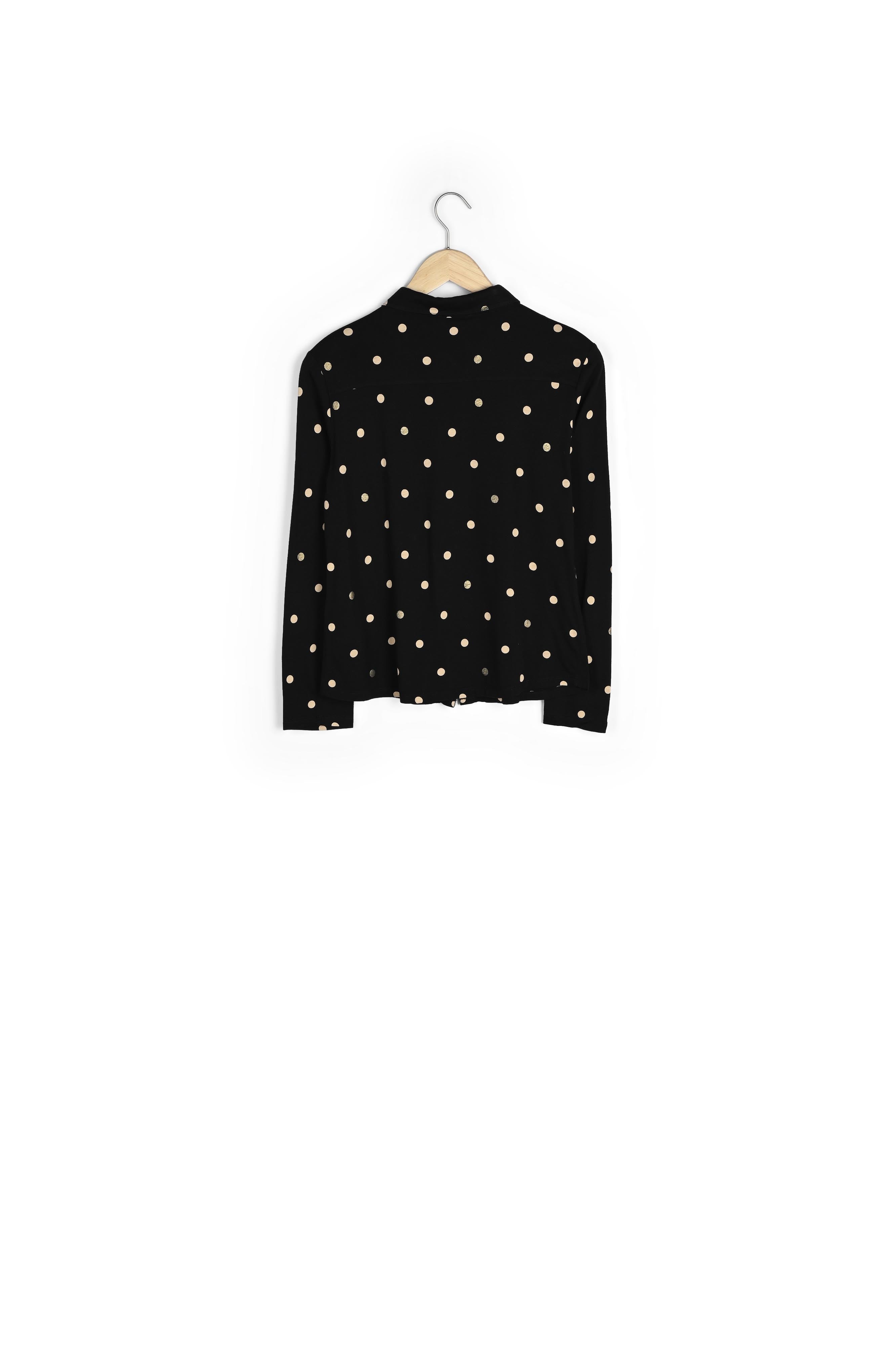 Chemise en jersey imprimé pois Celia Faume - seconde main