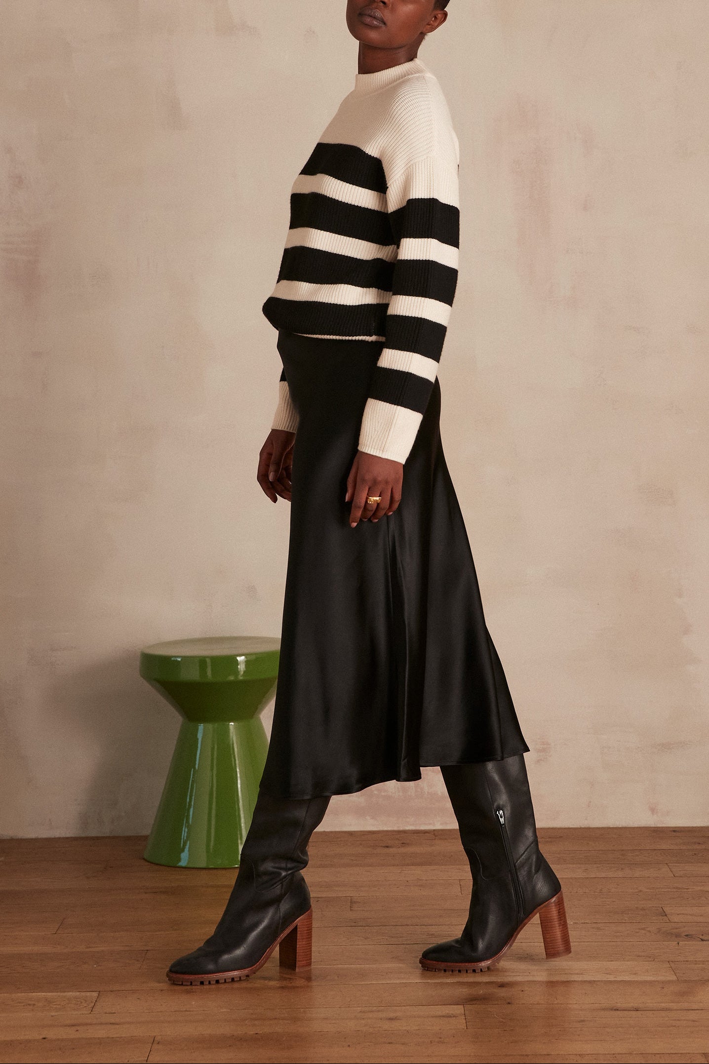 Jupe midi Amelia Faume - seconde main