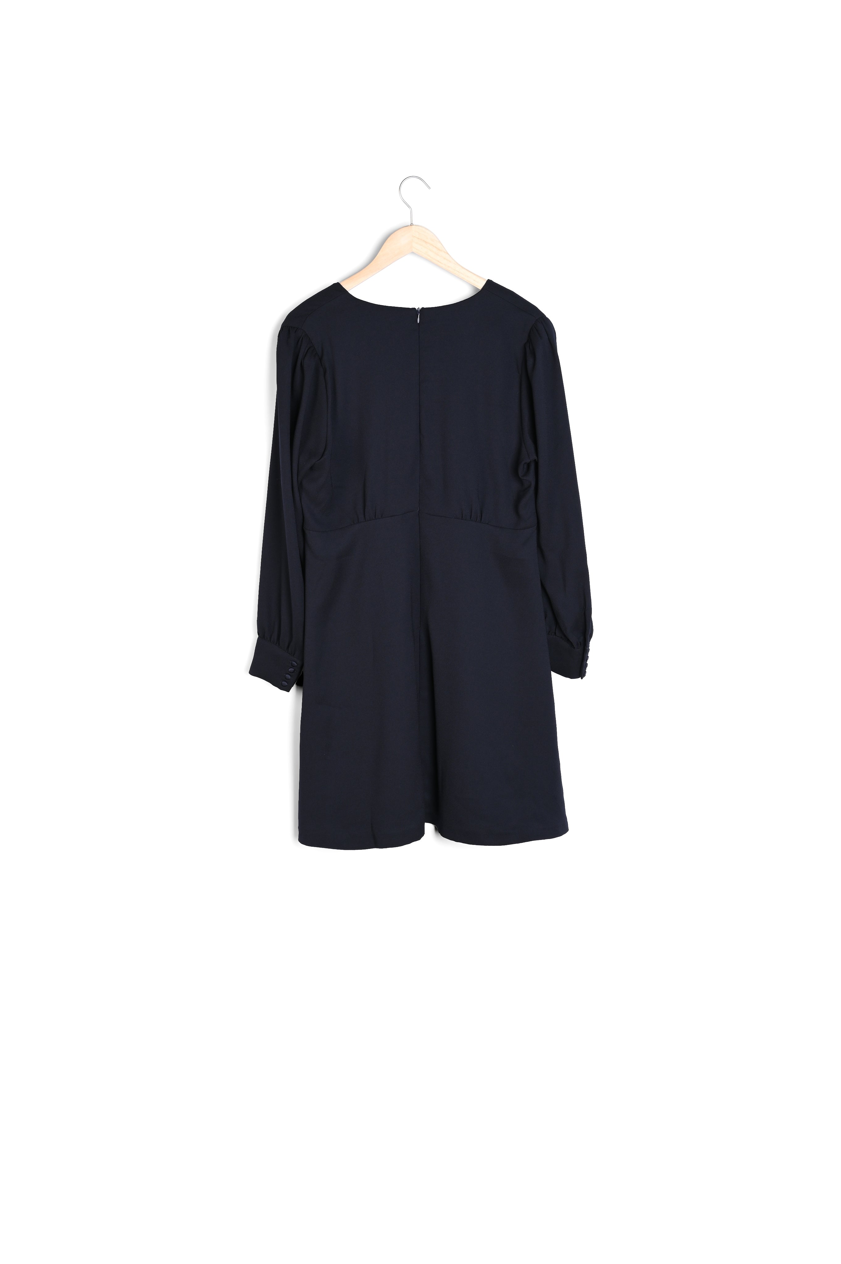 Robe bleue marine trapèze Spirit Faume - seconde main