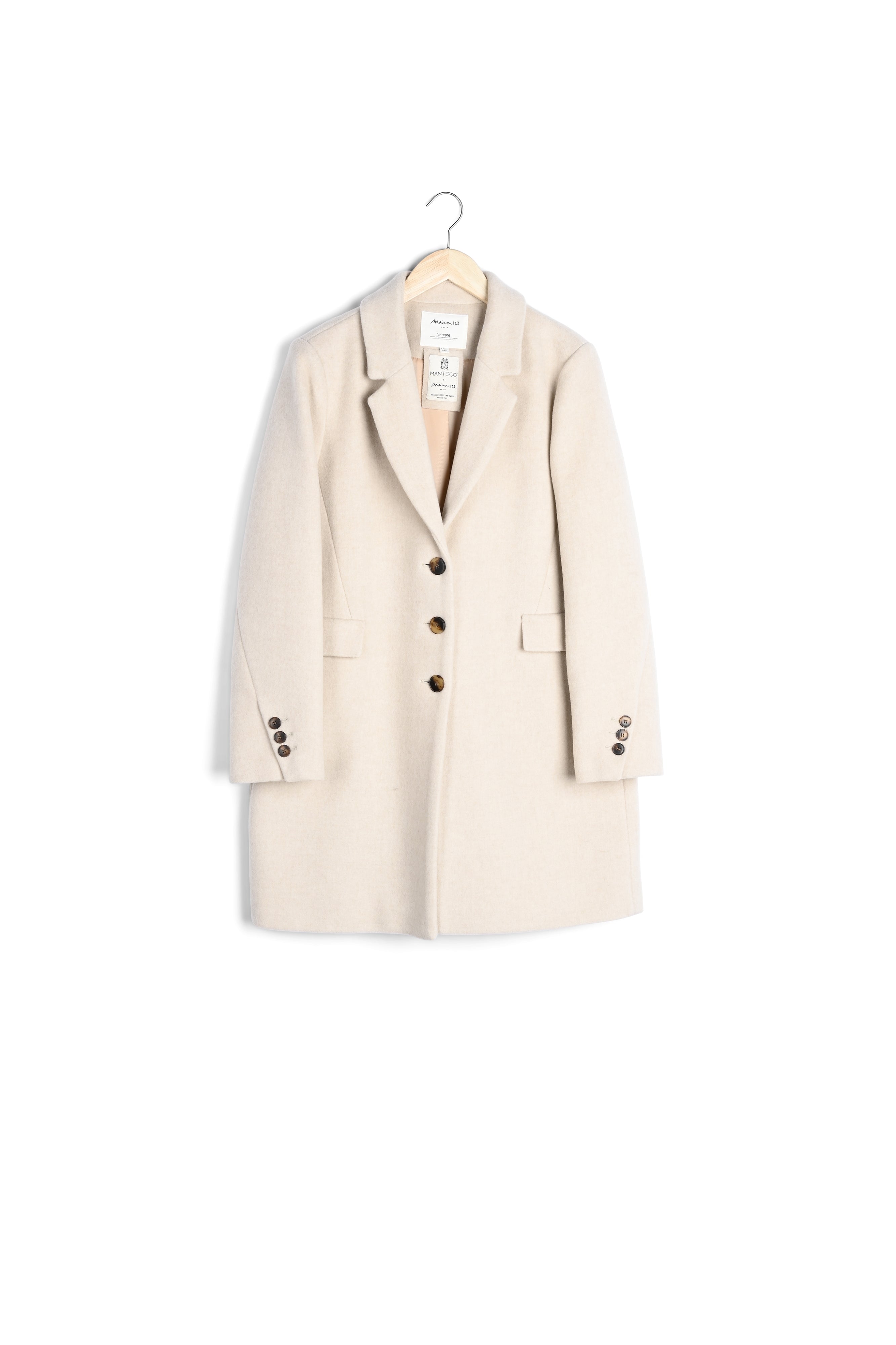 Manteau droit PLUME Faume - seconde main