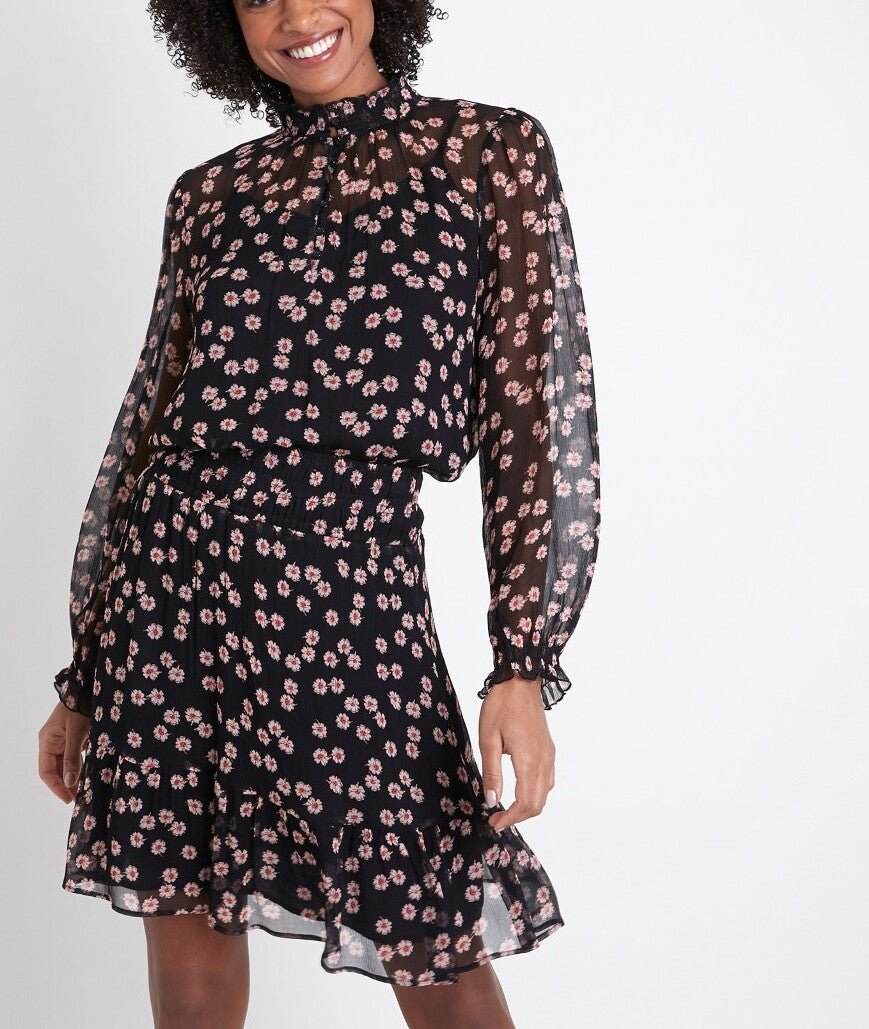 Blouse imprimée Jinsu Faume - seconde main