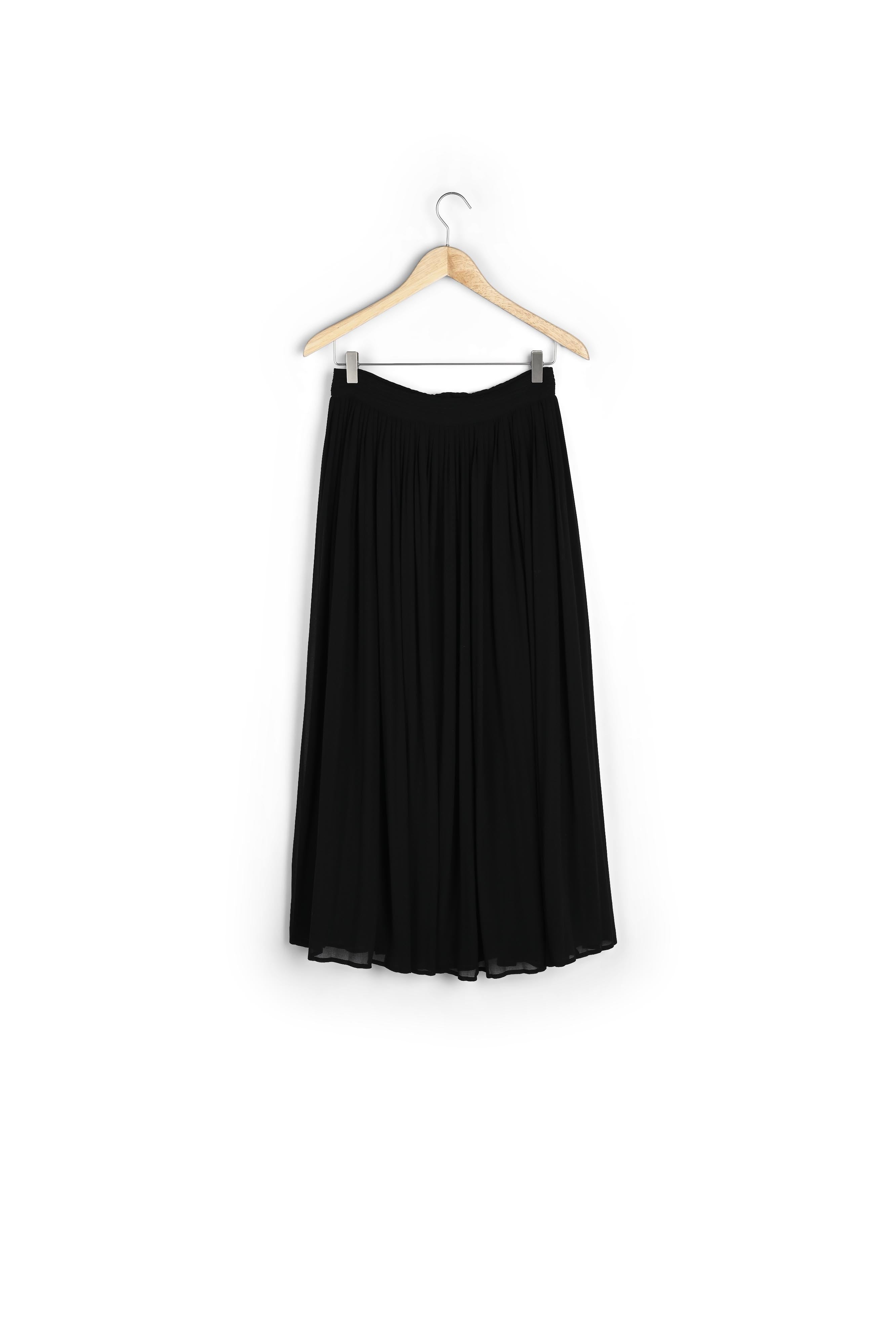 Jupe plissée noire Eva Faume - seconde main