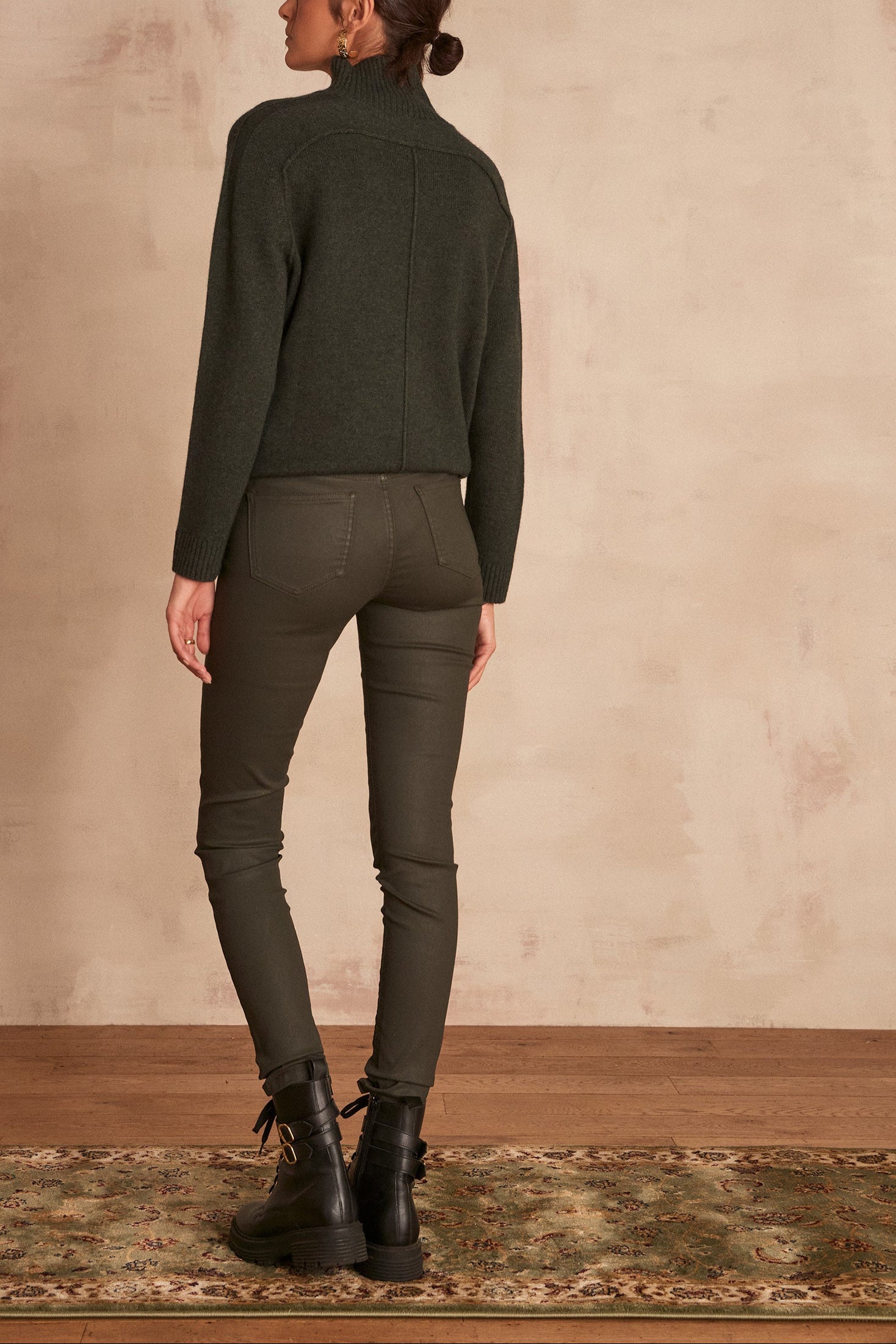 Jean slim enduit Suzy Faume - seconde main