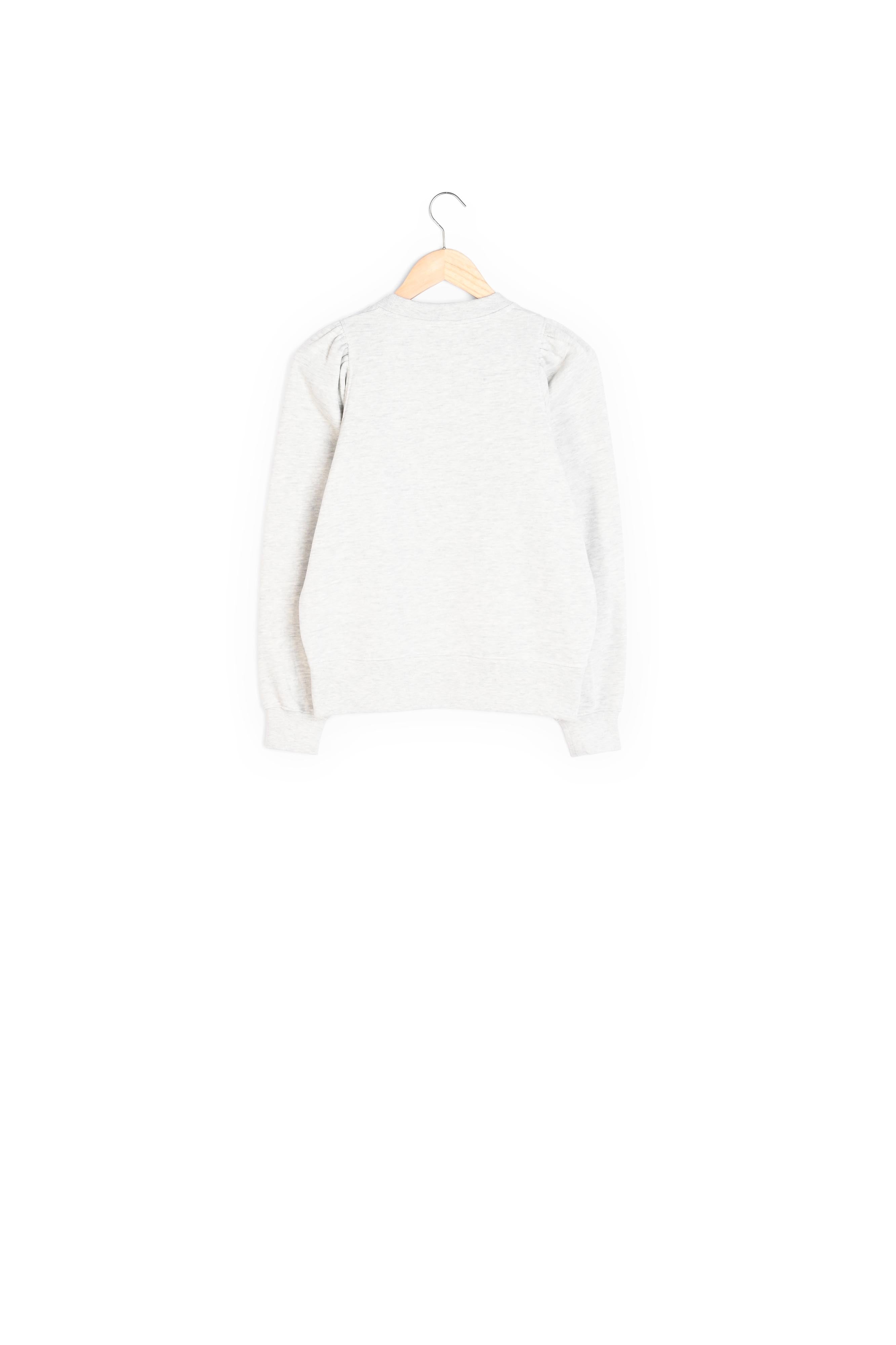 Sweat structuré en coton gris Emir Faume - seconde main