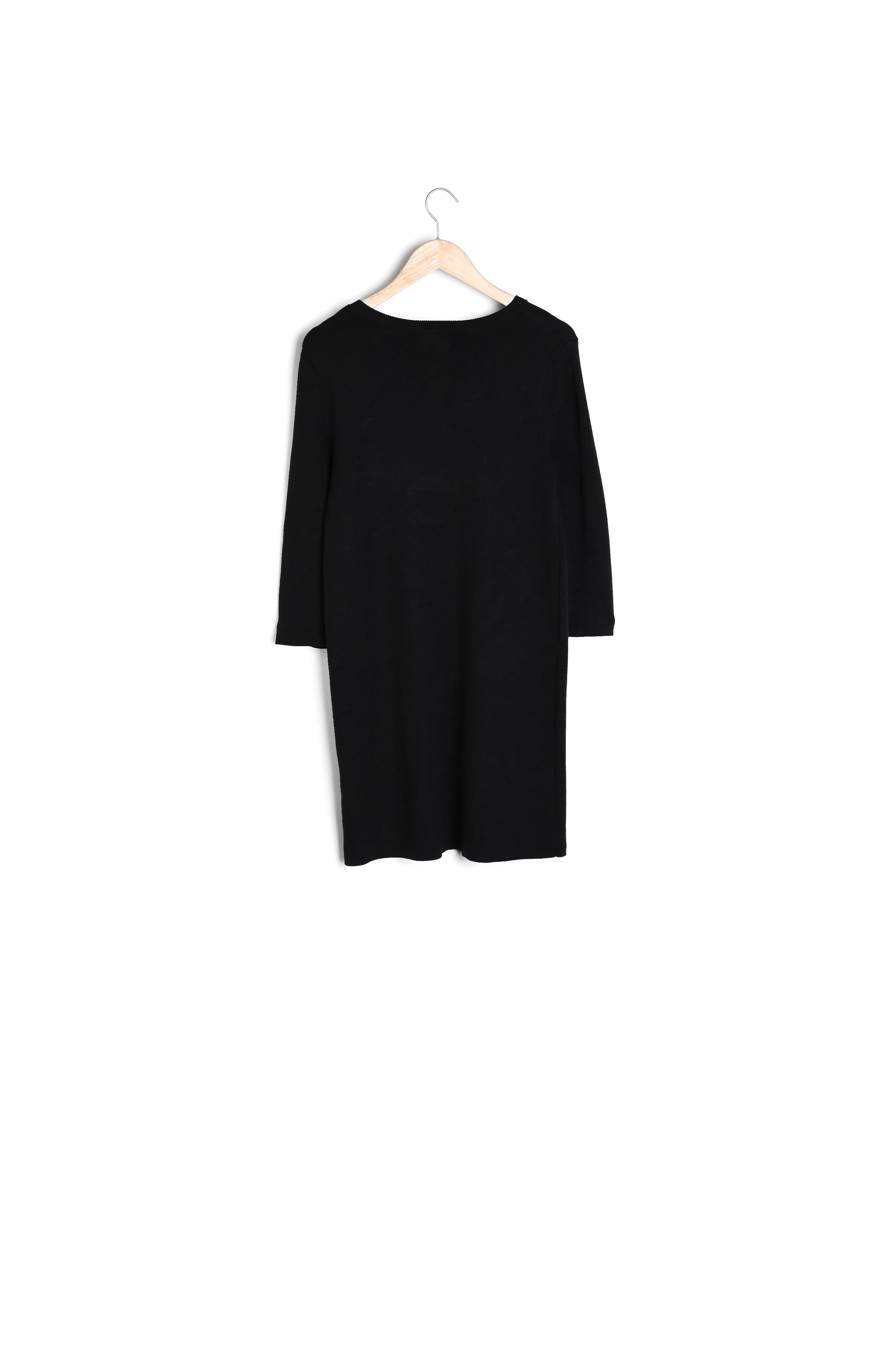 Robe courte en maille noire Nola Faume - seconde main