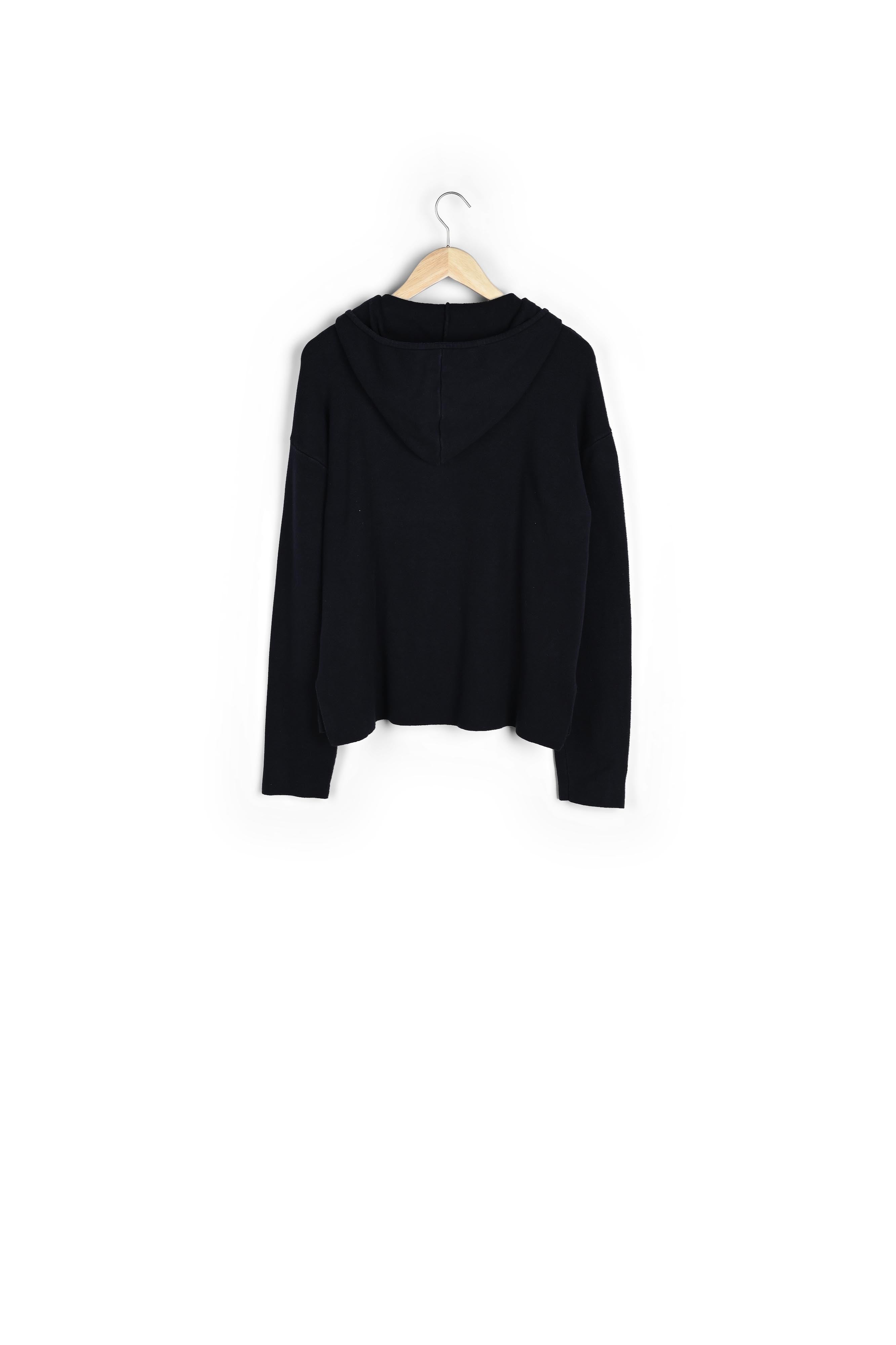 Pull à capuche marine Danemone Faume - seconde main