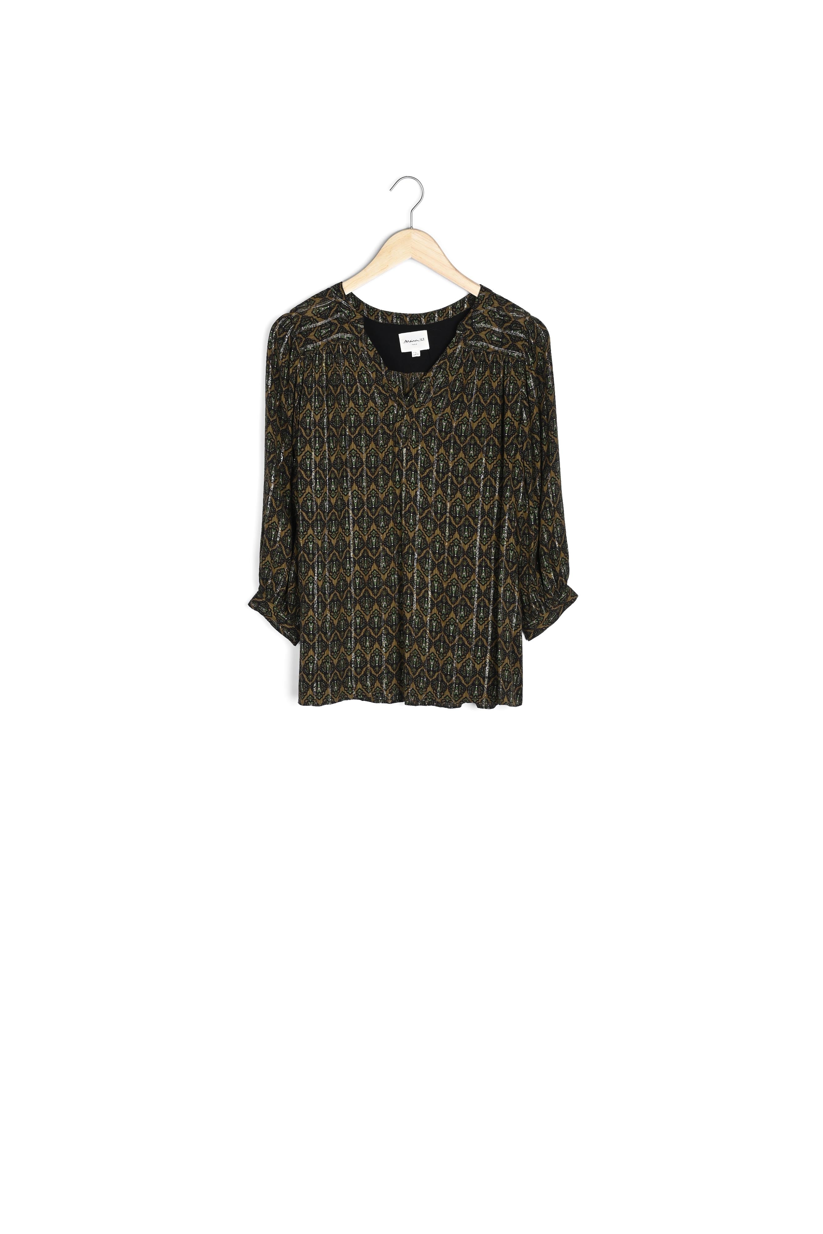 Blouse imprimée Elsa Faume - seconde main