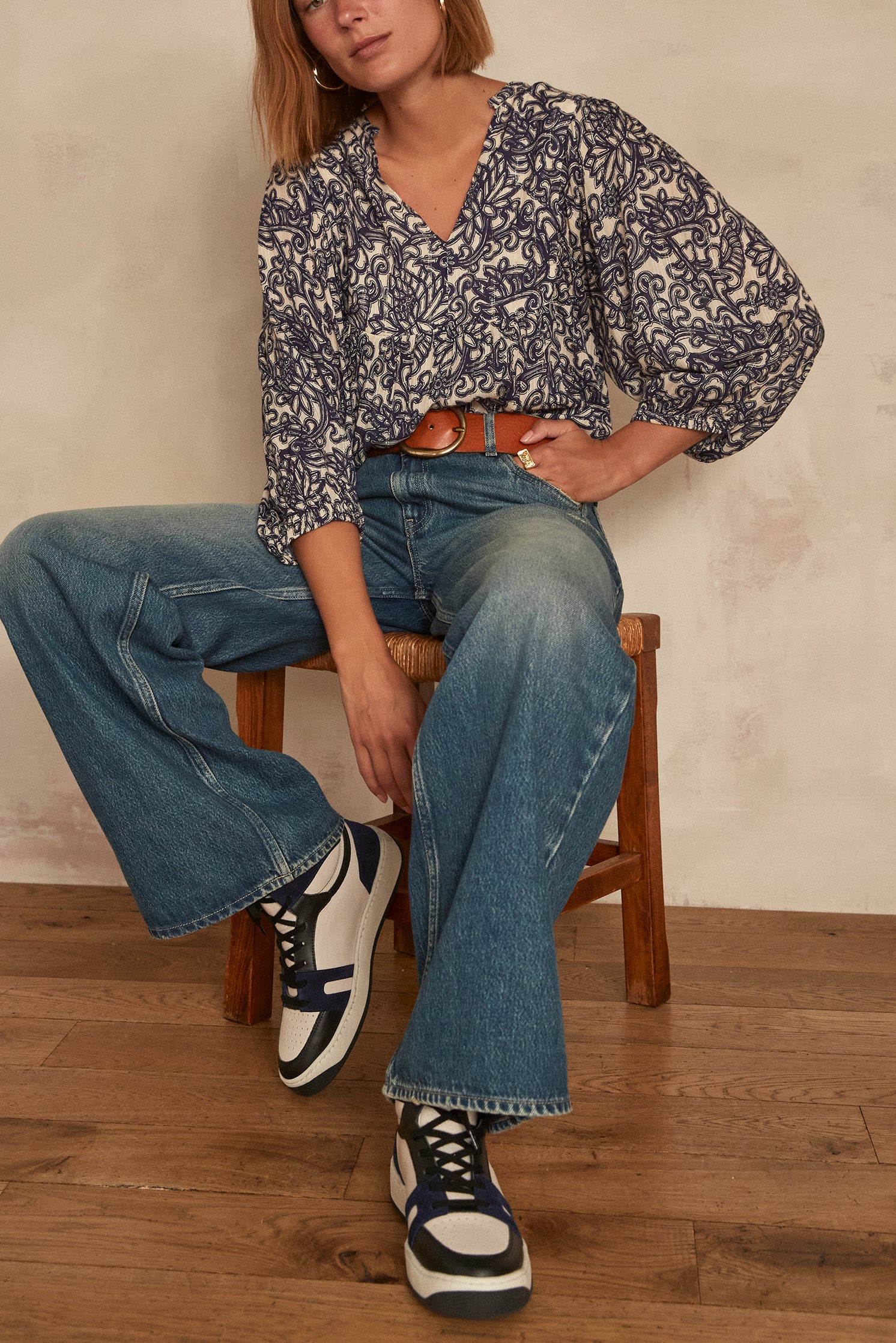 Blouse CARAMBA Faume - seconde main