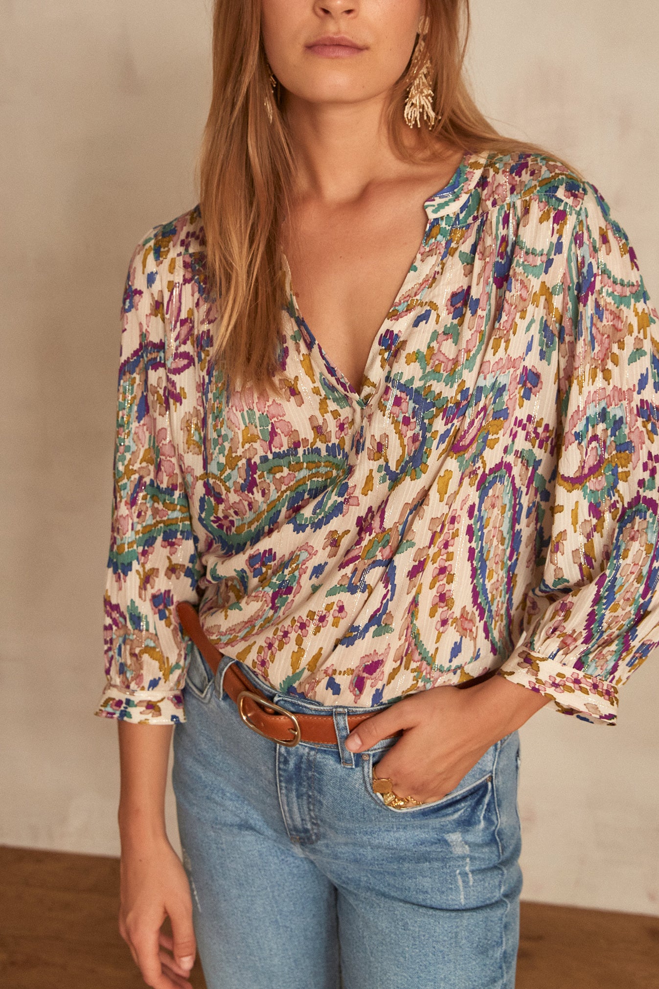 Blouse ELSA Faume - seconde main