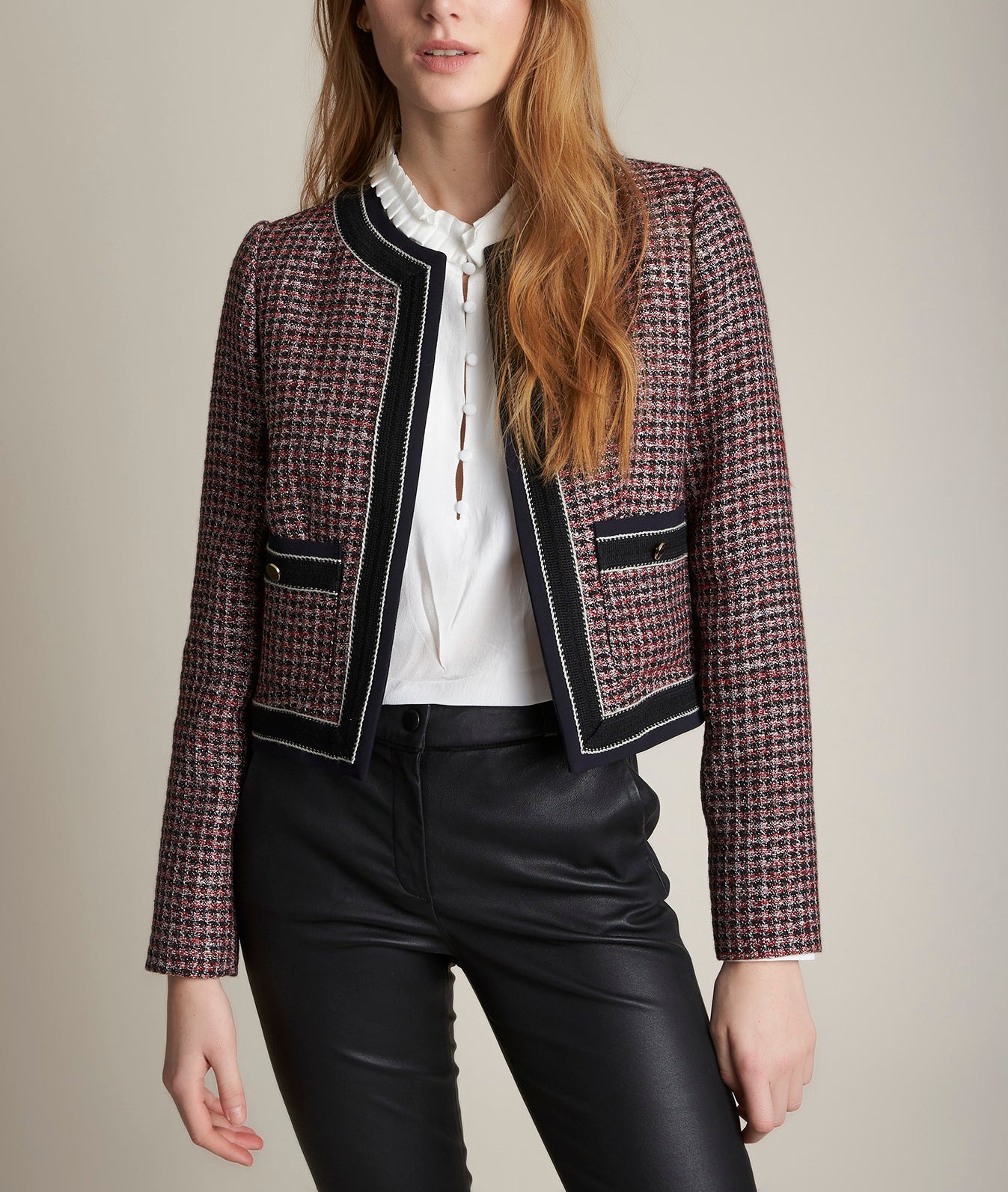 Veste en tweed Ludivine Faume - seconde main