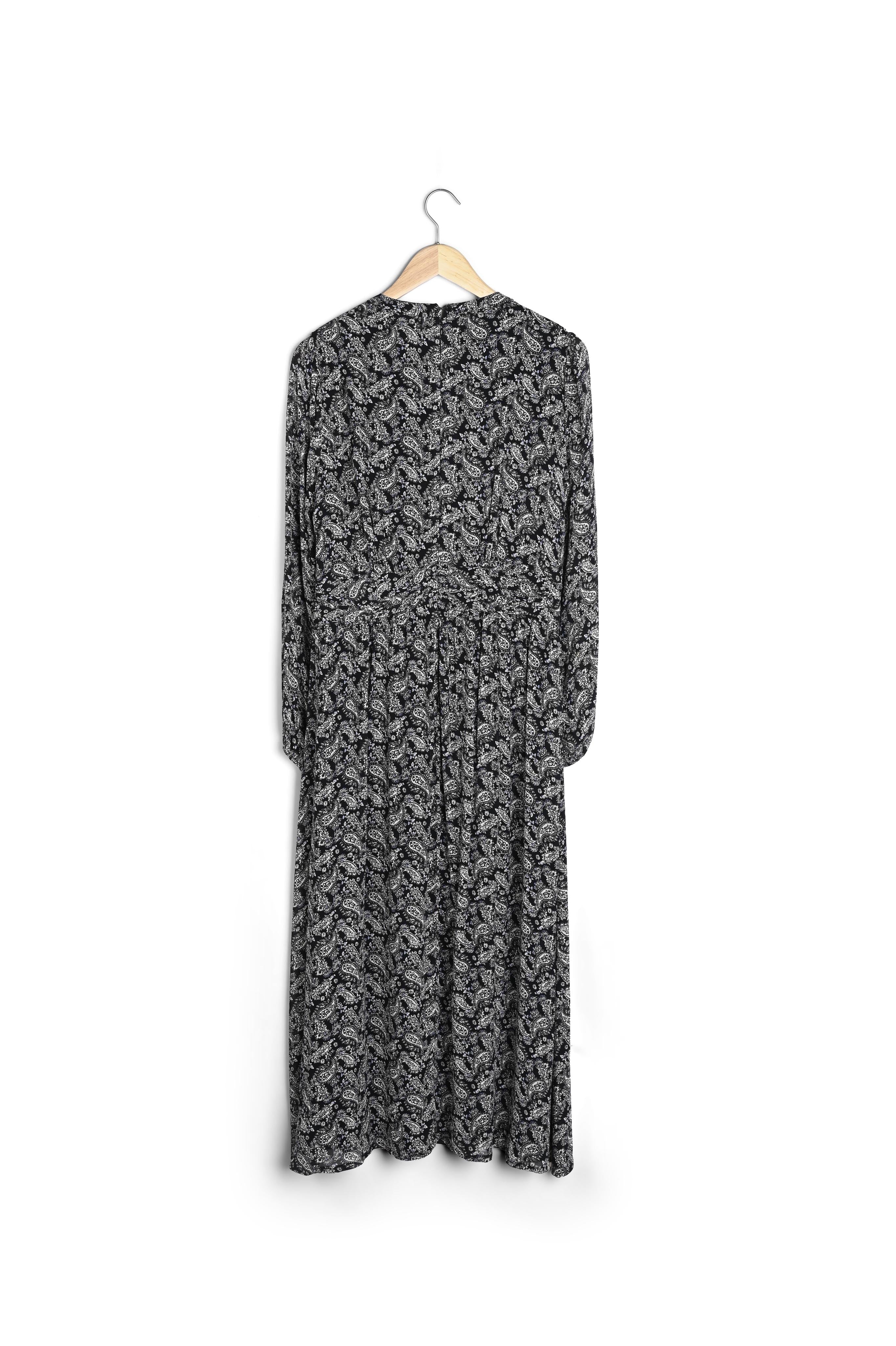 Robe longue imprimé cachemire Lea Faume - seconde main