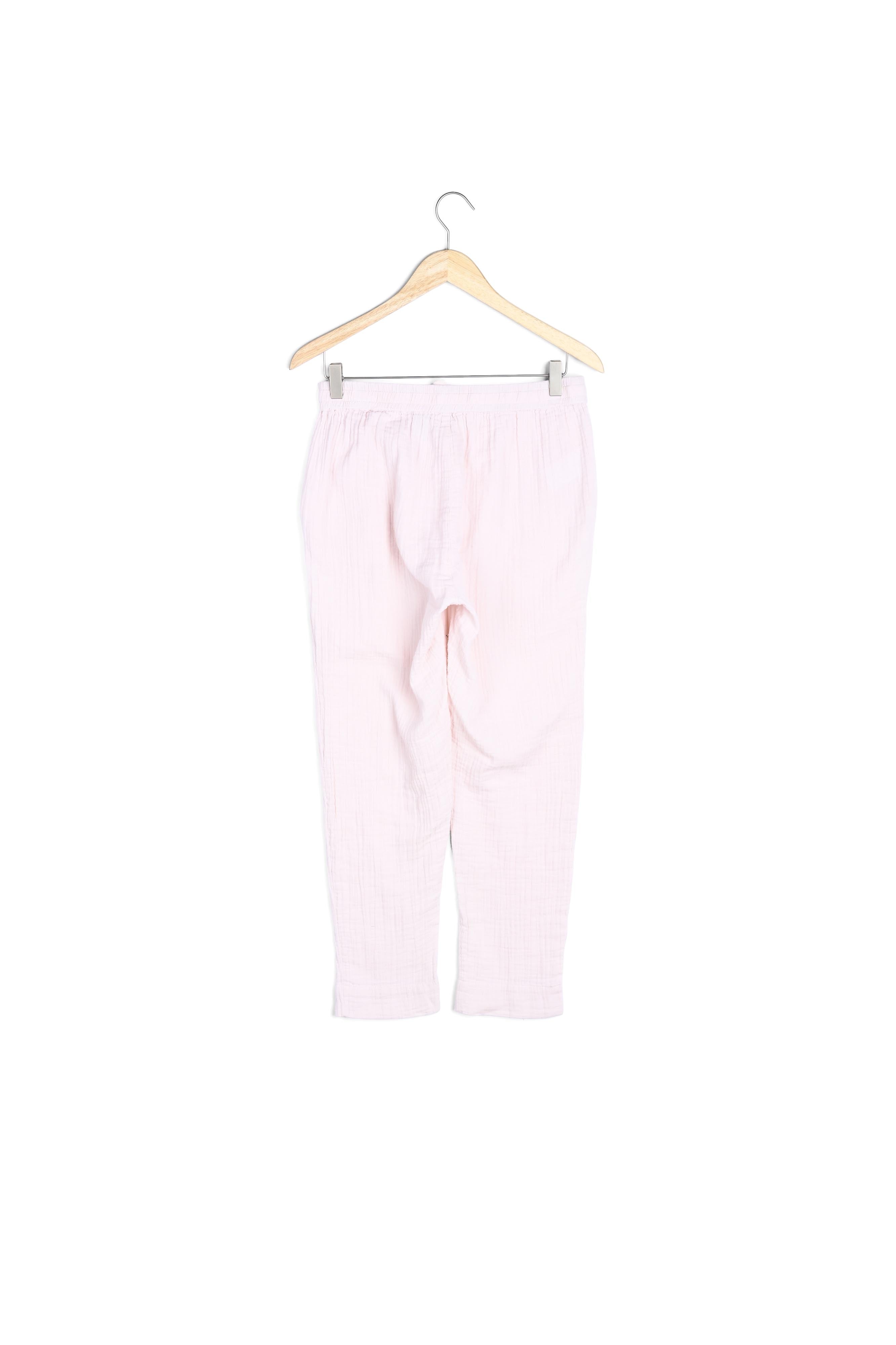 Pantalon en coton cigarette poudré Frahim Faume - seconde main