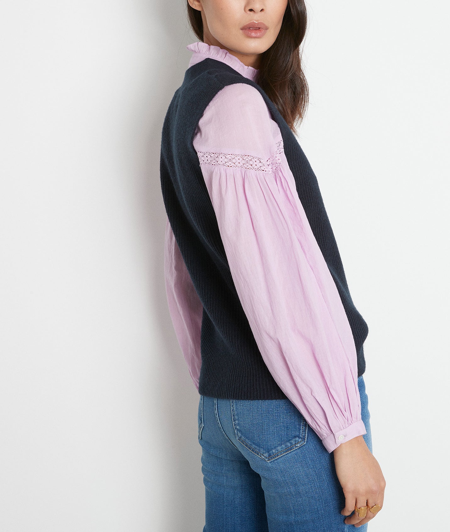 Pull sans manches Pacome Faume - seconde main