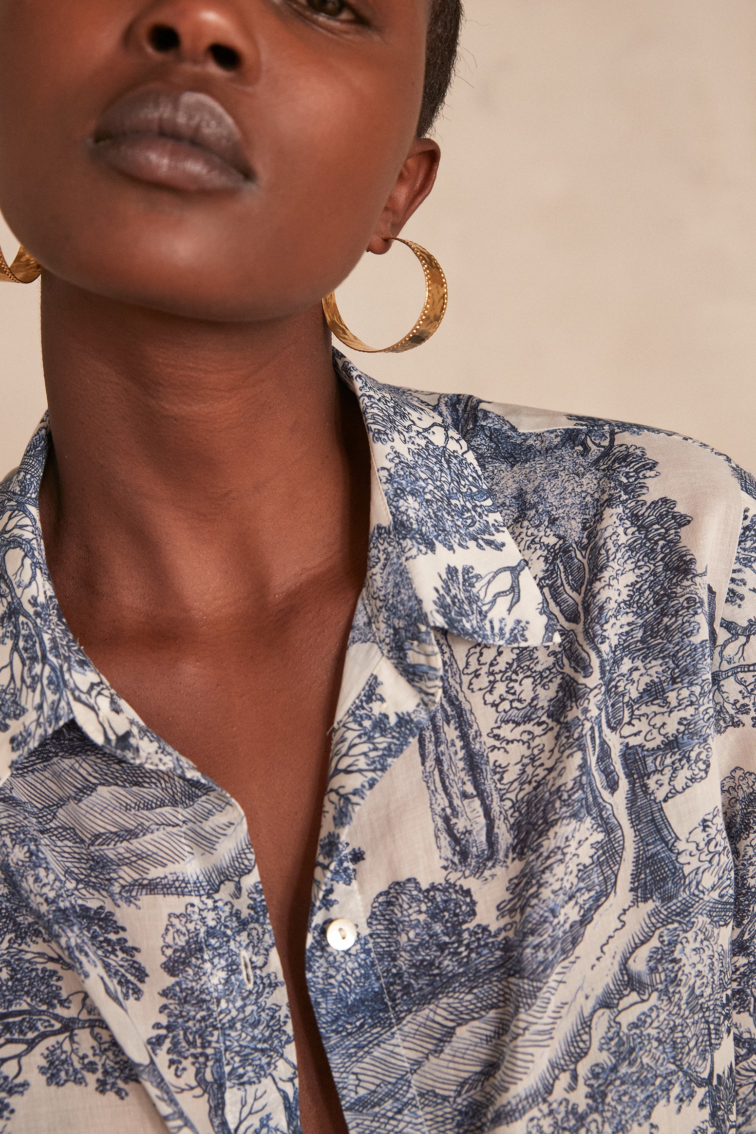 Chemise Colette Faume - seconde main