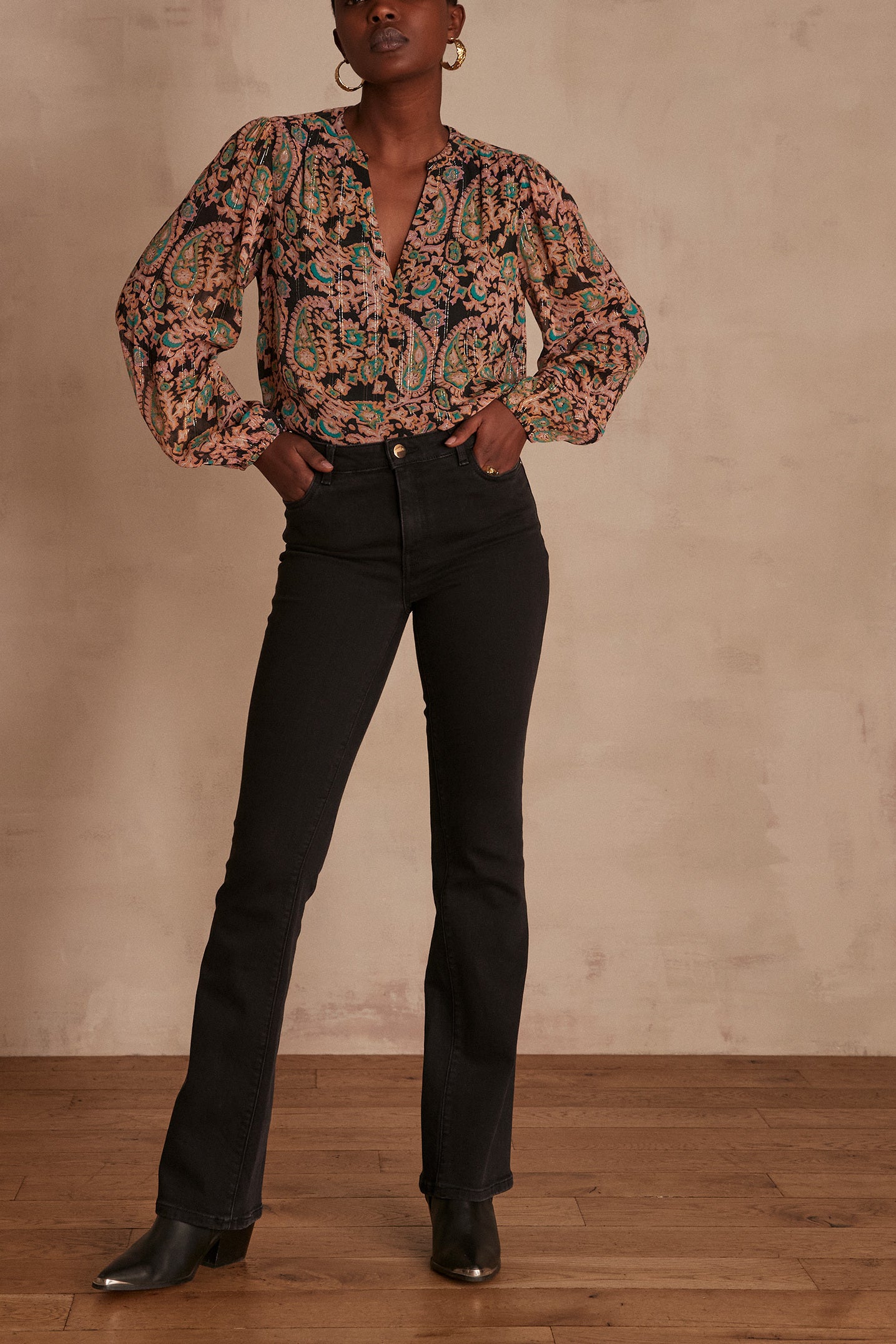 Jean flare PAMELA Faume - seconde main