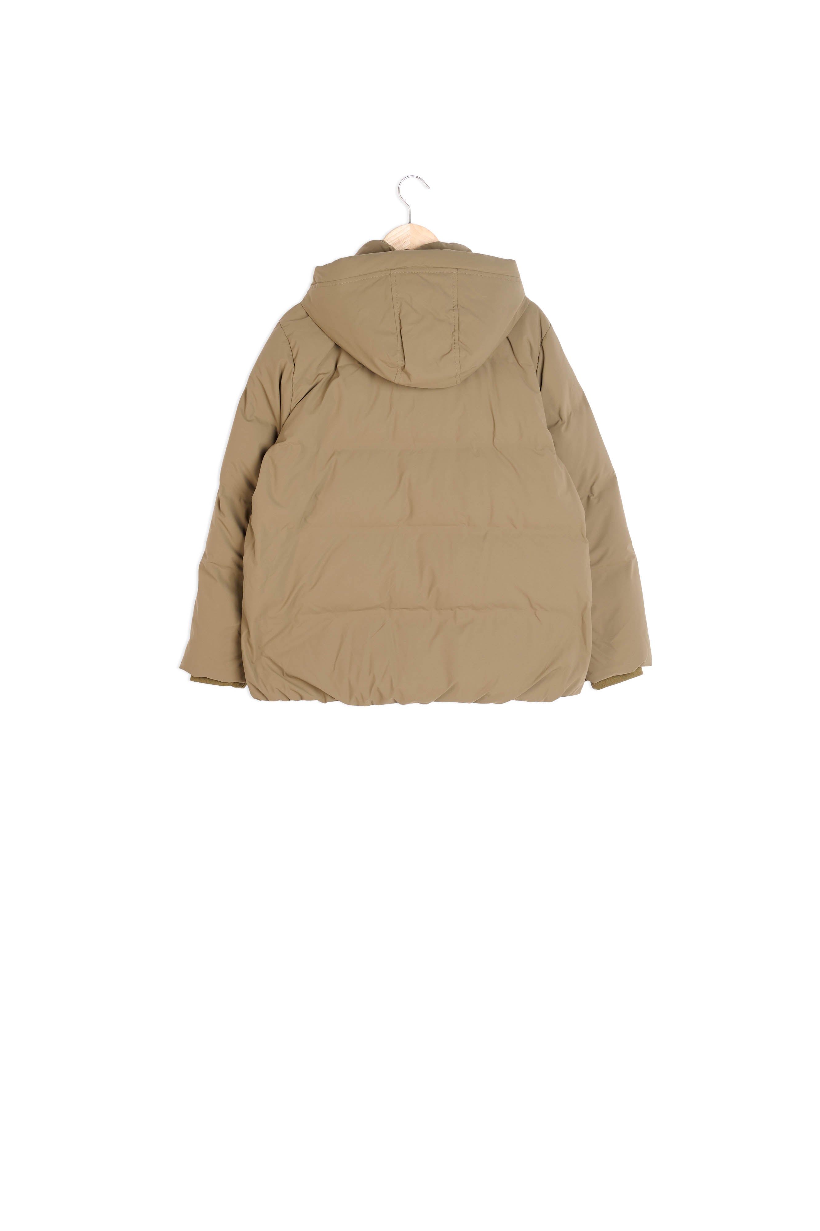 Doudoune courte kaki clair Mina Faume - seconde main